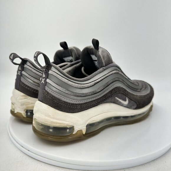 Nike Air Max 97 Ultra 17 LX Women Size 6 AH6805 001 Gunsmoke Grey White Shoes - Picture 5 of 15